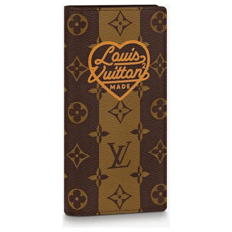 lv nigo wallet|Louis Vuitton x Nigo Brazza Wallet Damier Ebene Giant Brown.